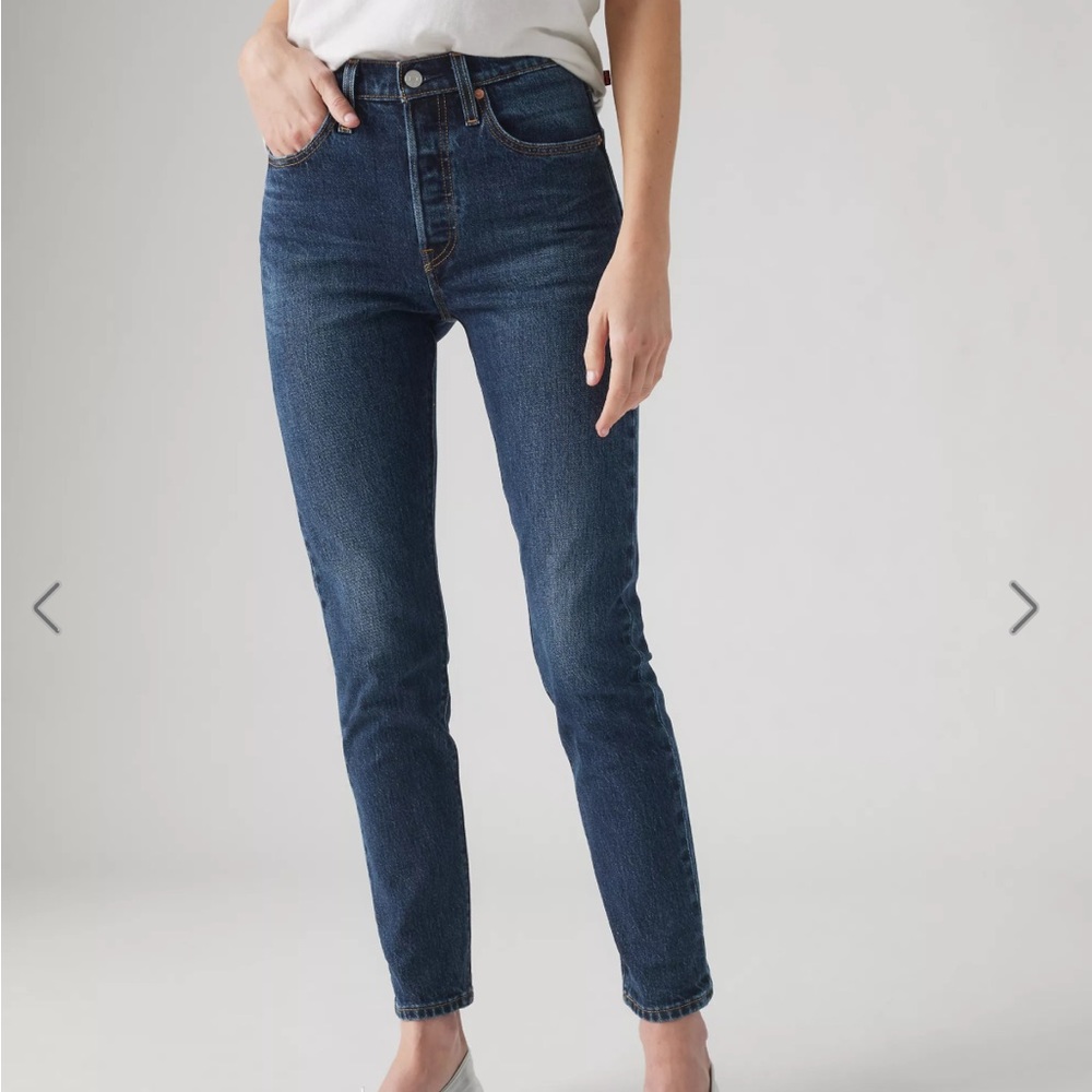 Levi's Blue Straight Jeans Classic Fit